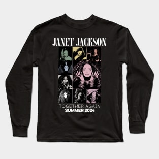 Janet Jackson Together Again Summer 2024 Long Sleeve T-Shirt